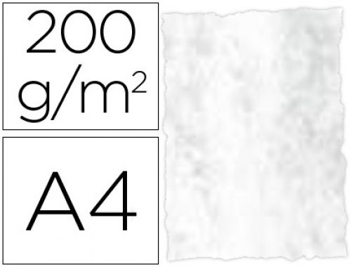 Papel pergaminho troquelado din a4 200 gr cor marmoreados cinza embalagem de 25 folhas , Michel , 73712 , 8422924554971